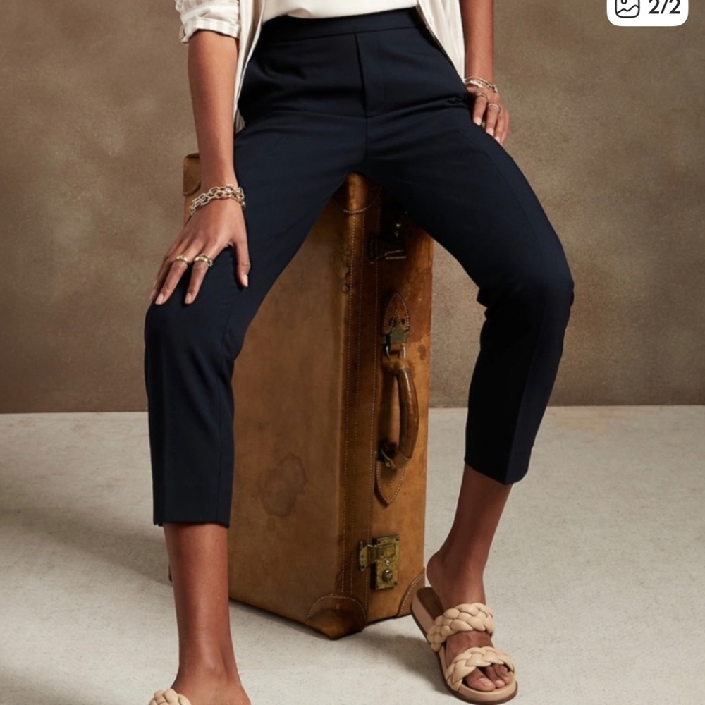 Banana Republic Navy Women's Pants